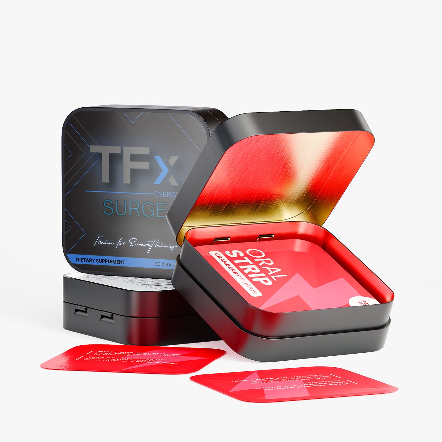 TFx SURGE - Energy Strips (Cranberry)