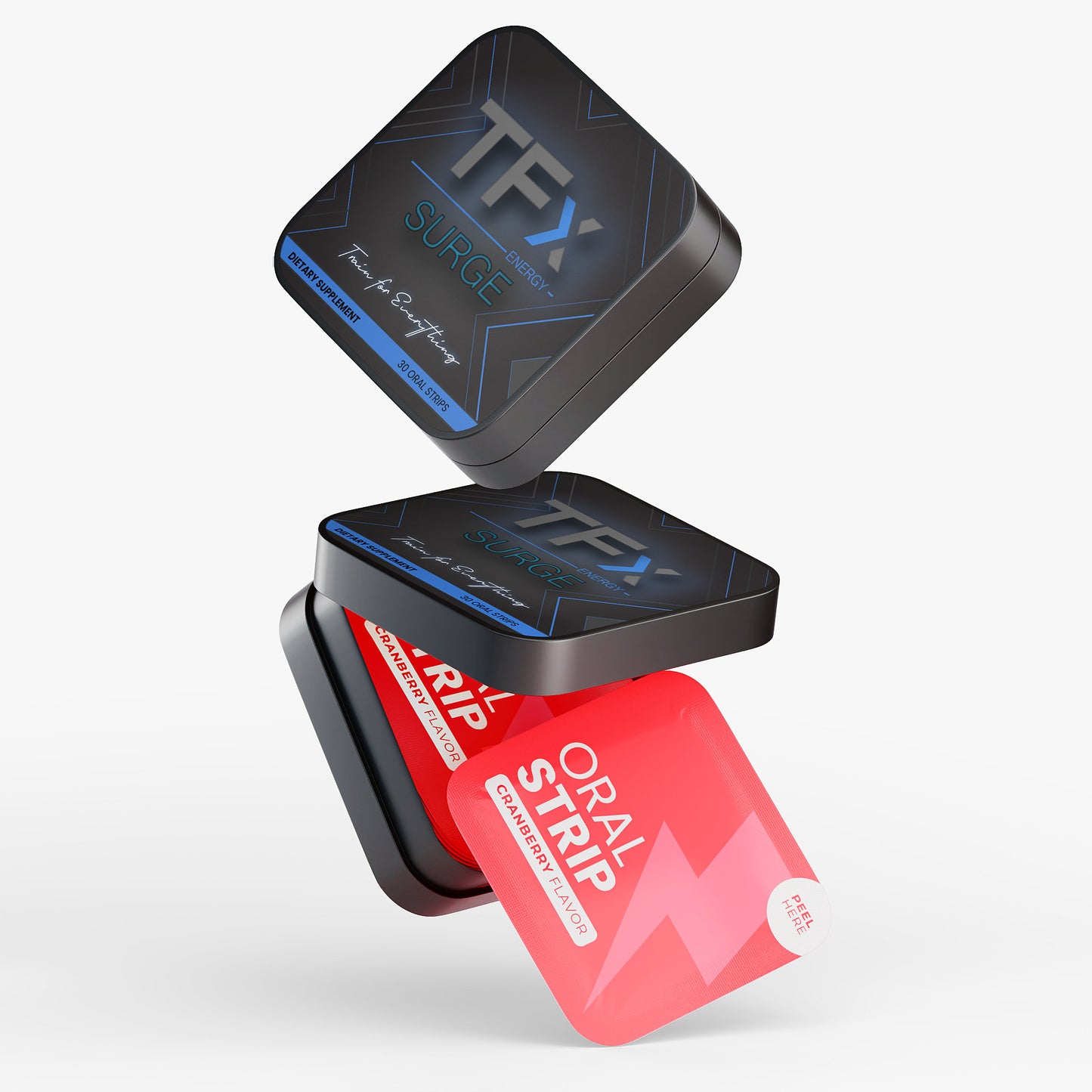 TFx SURGE - Energy Strips (Cranberry)