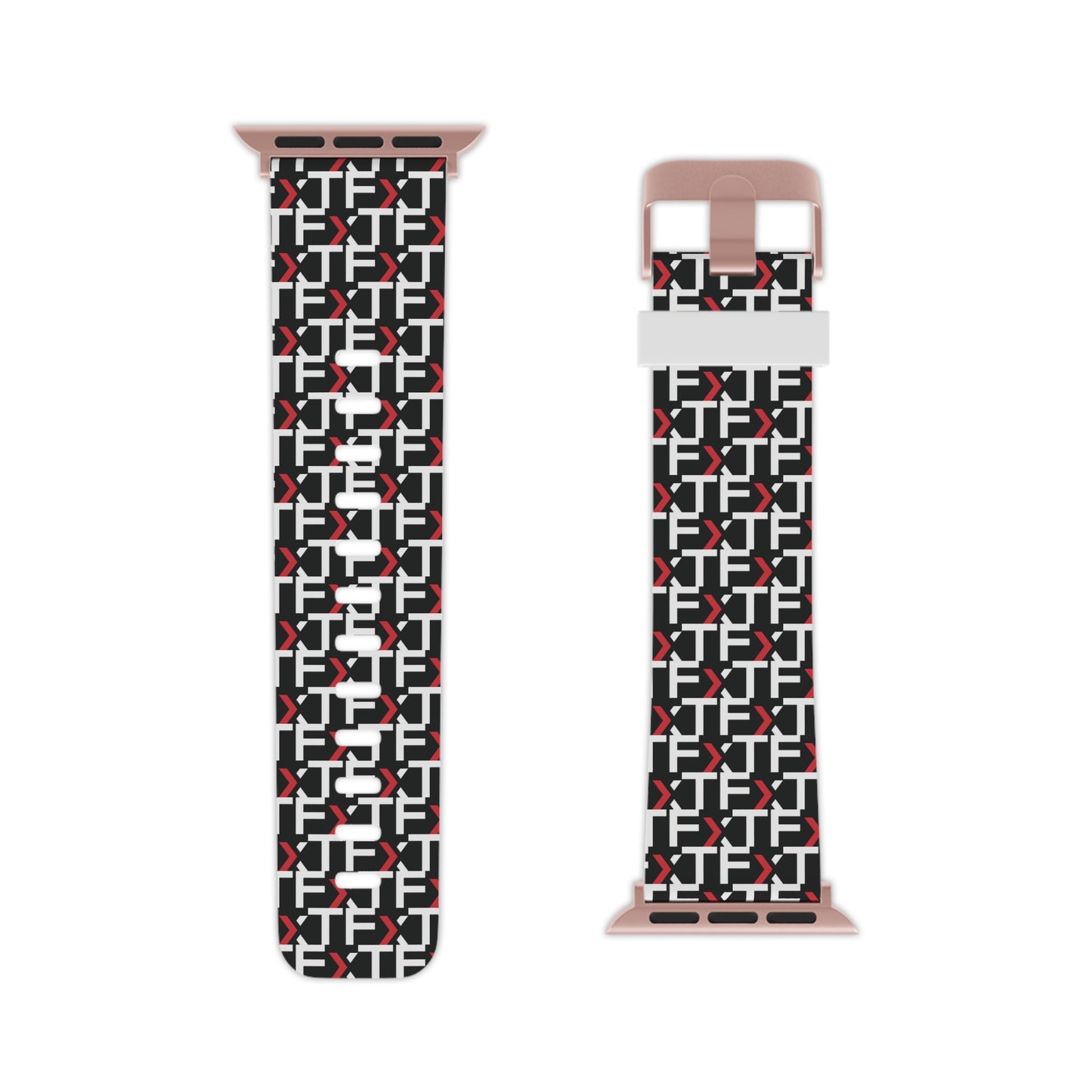 TFX MONOGRAM BAND — "Show Up" Apple Watch Strap
