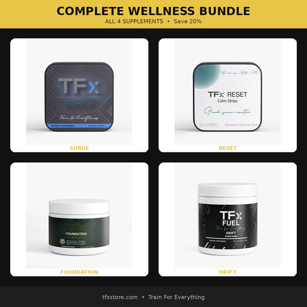 TFx Complete Wellness Bundle (All 4 Supplements)